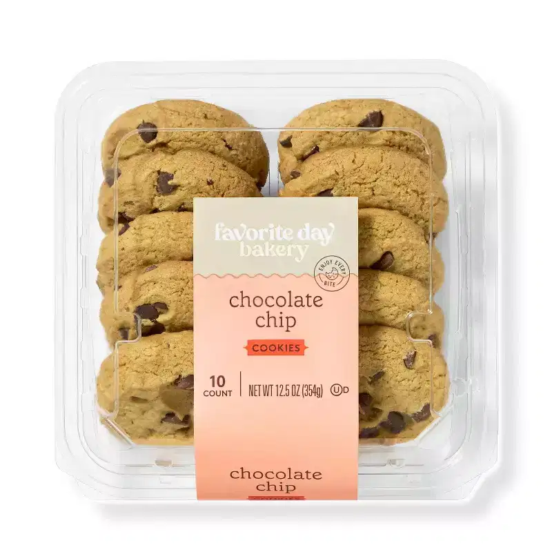 Chocolate Chip Cookies - 12.5oz/10ct - Favorite Day™
