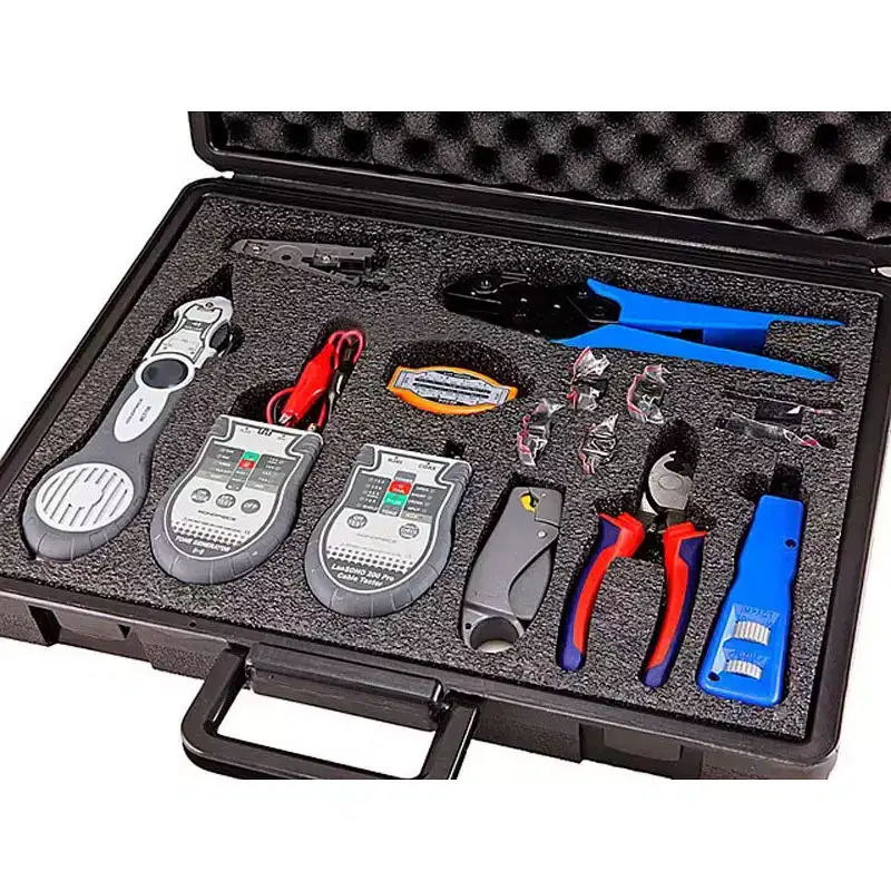 Monoprice LAN and Coaxial Installation Kit w/Tester and Tone Generator