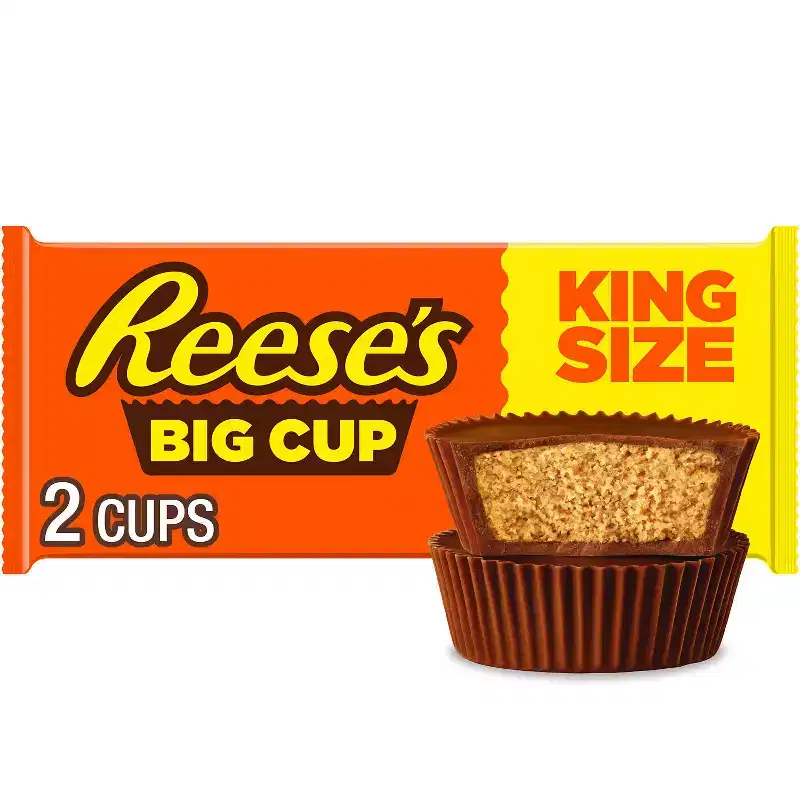 Reese's Milk Chocolate Big Cup King Size Candy - 2.8oz