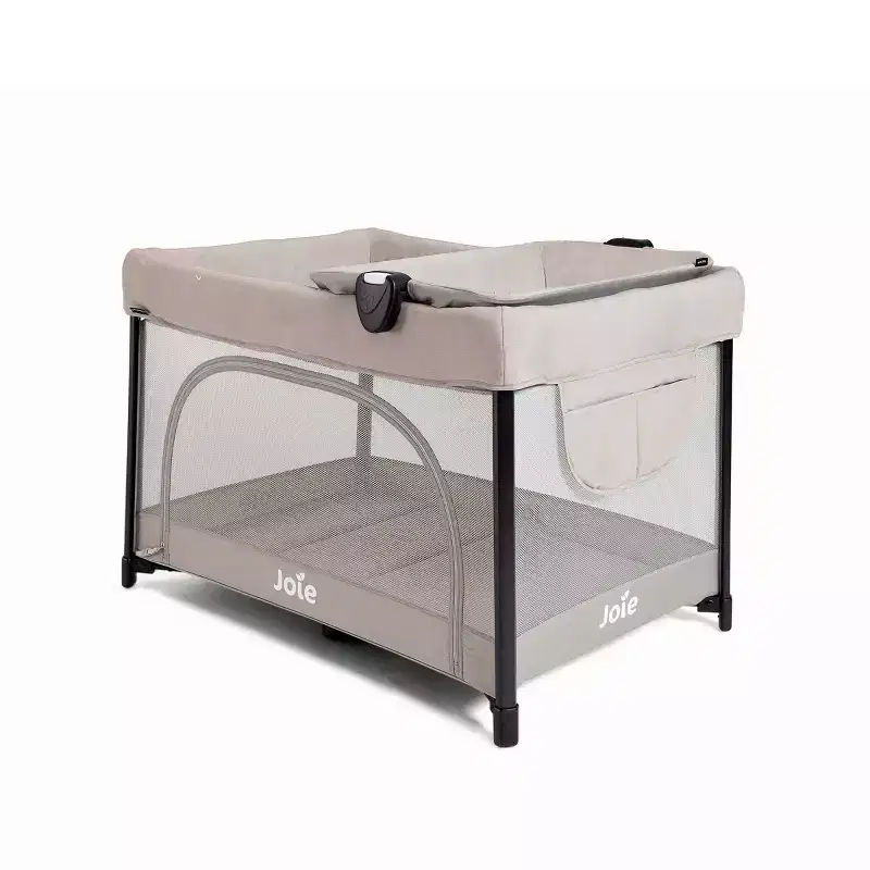 Joie Sesame LX One-Hand Fold Playard with Bassinet & Folding Changer