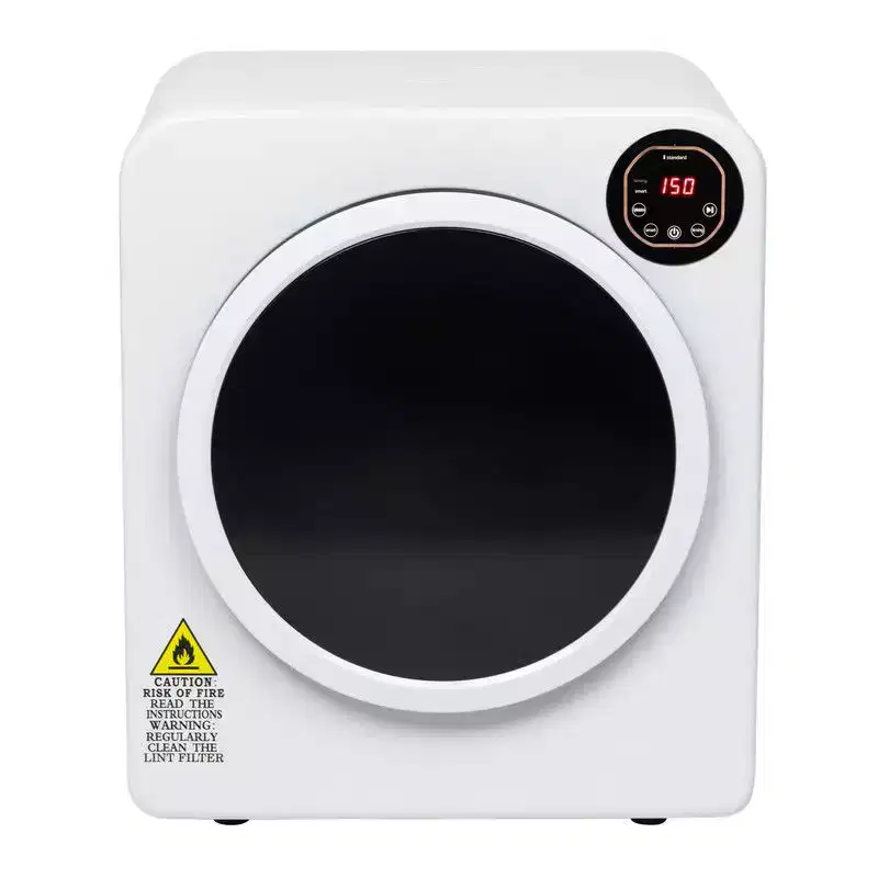 Karl Home 13.2lbs Electric Compact Laundry Clothes Dryer in White