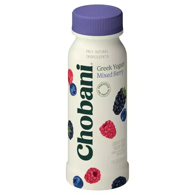 Chobani Mixed Berries Greek Style Yogurt Drink - 7 fl oz