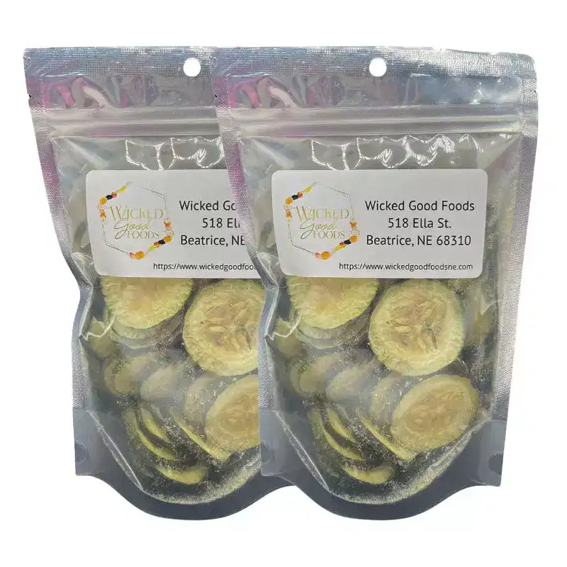 Wicked Good Foods .75 oz Freeze Dried Ranch Cucumbers - Pack of 2