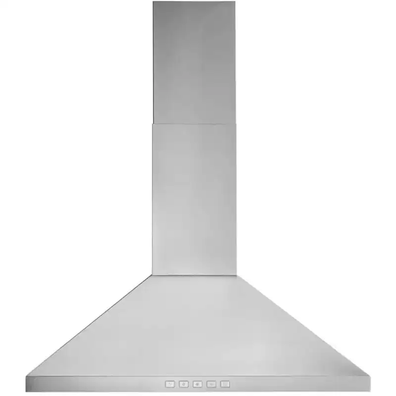 Broan BWP2304SS 30 inch Stainless Convertible Wall-Mount Pyramidal Chimney Range Hood