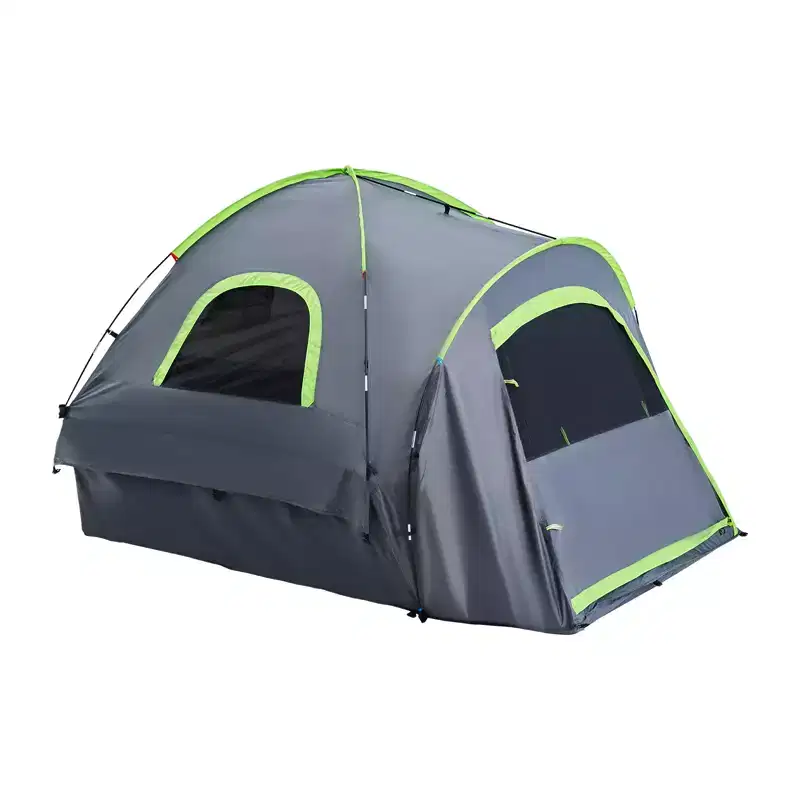 VEVOR Pickup Truck Tent, Fit 5.0-5.2 ft Truck Tents for Camping, Waterproof PU2000mm 2-3 Person Sleeping Truck Bed Tent, Grey