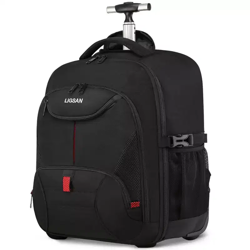 Narwey Rolling Backpack, Large Backpack with Wheels