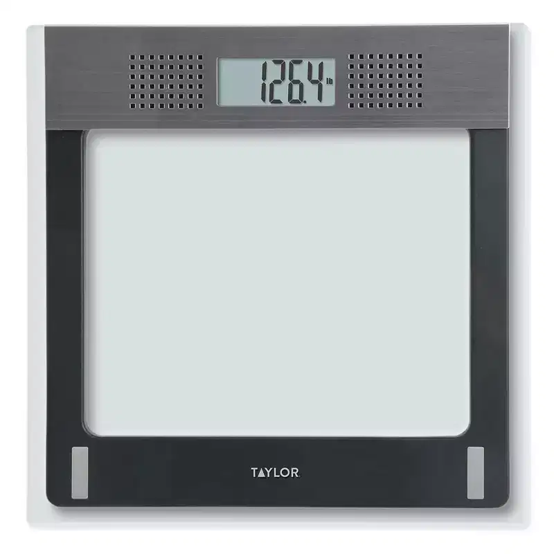 Taylor Precision Products Talking Digital 440-lb Capacity Bathroom Scale
