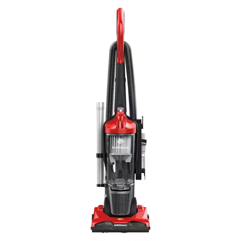 Dirt Devil Endura Express Bagless Compact Upright Vacuum Cleaner UD70171 Red: Lightweight, Motorized Brush Roll, 20ft Cord